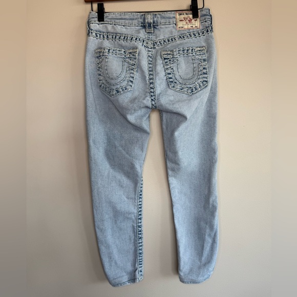 True Religion Jennie Curvy Super T Mid-Rise Skinny Jean Vintage Wash 26 - Picture 5 of 15